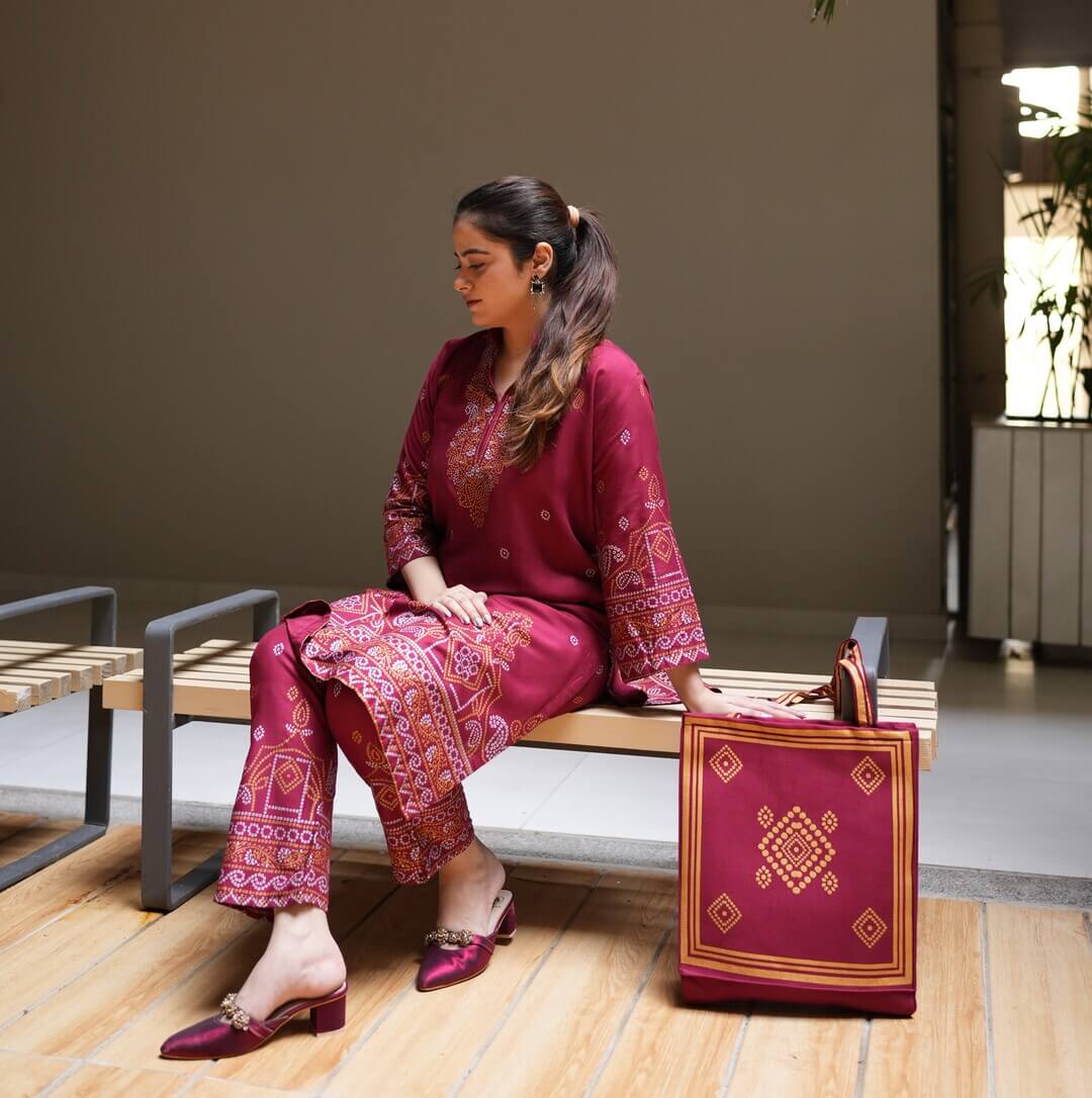 Shirt With Plazzo & Bag 2.0