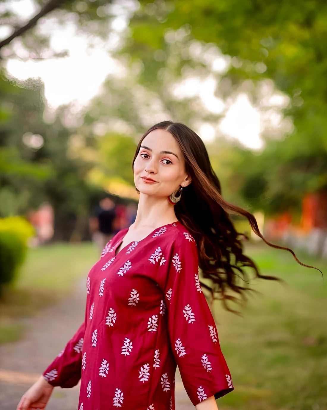 Saleha Block Print Co-ord