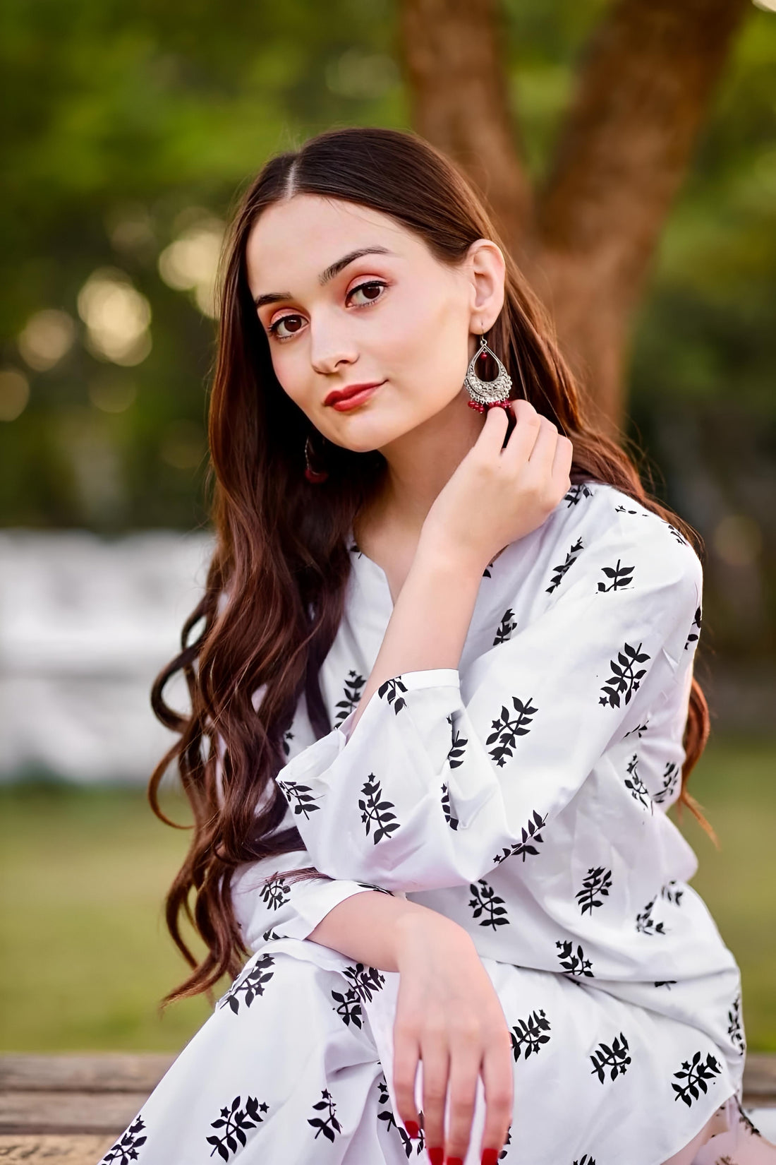 Saleha Block Print Co-ord