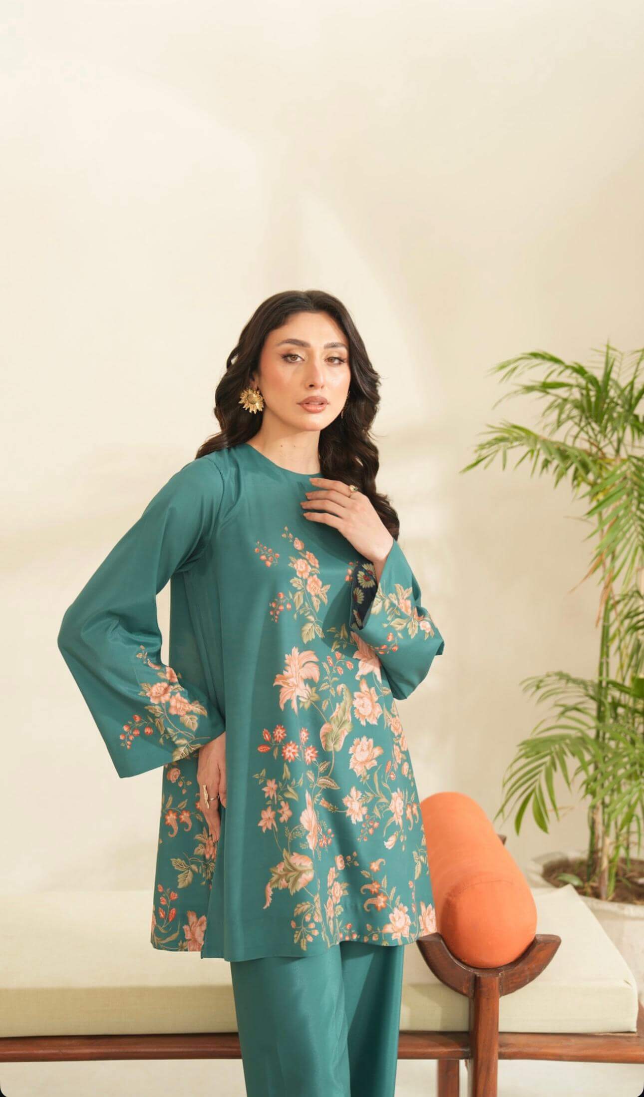 GULFAAM - Silk Co-ord