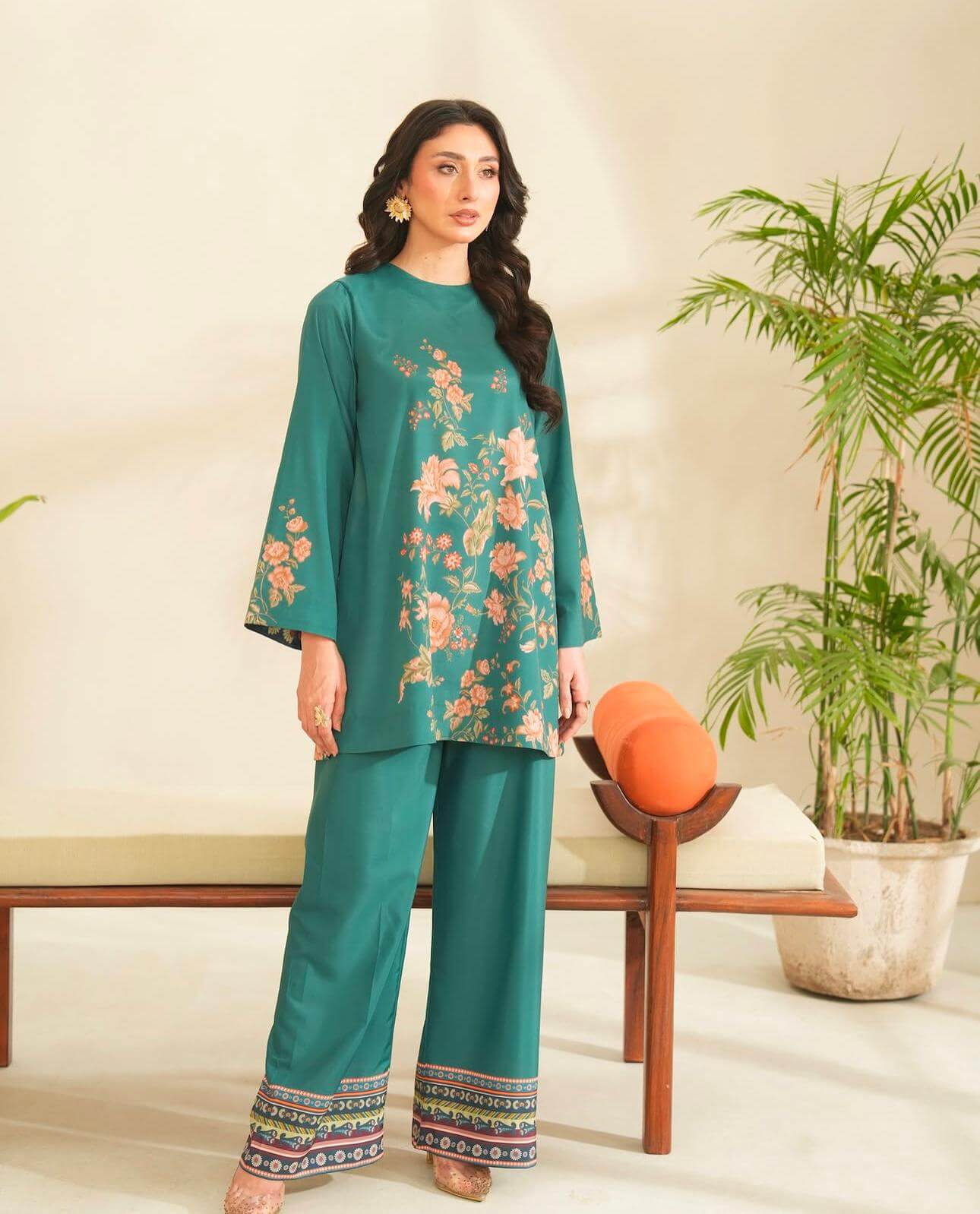 GULFAAM - Silk Co-ord