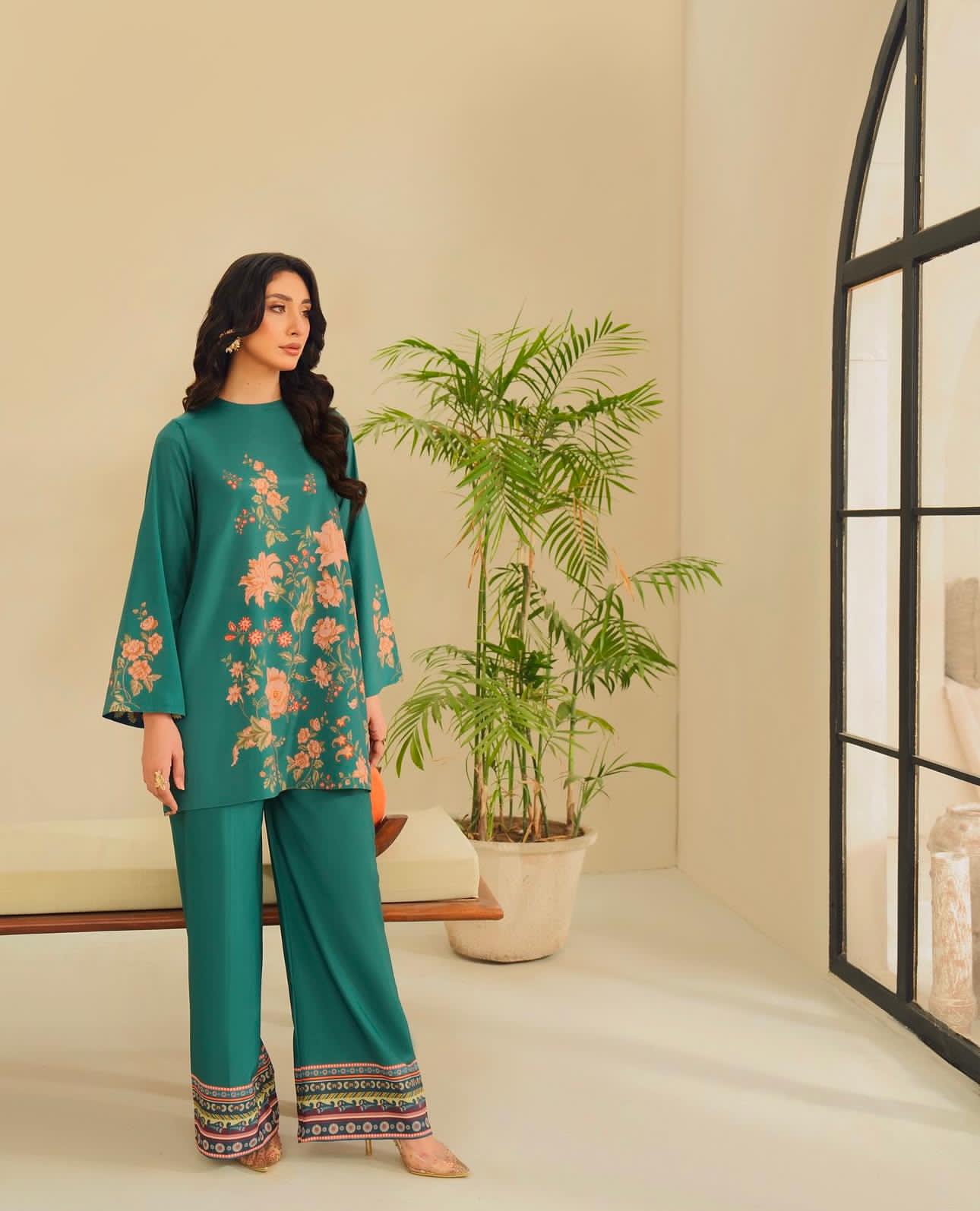 GULFAAM - Silk Co-ord