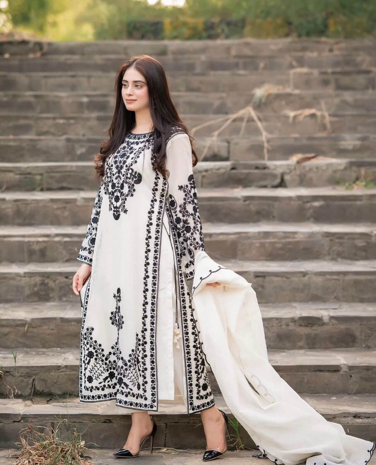 Jasmine - Organza Maxi 3-Pcs.